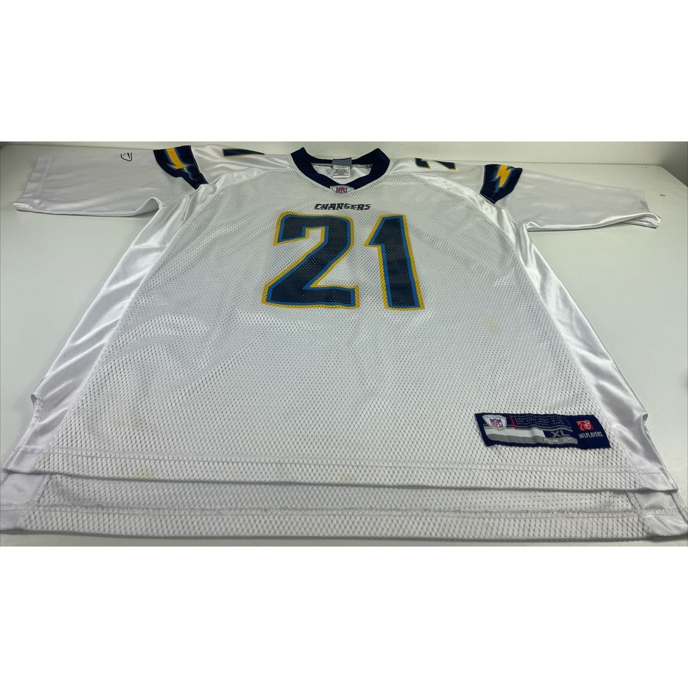 LaDainian Tomlinson SD Chargers Reebok Authentic Vtg‎ NFL White Jersey XL